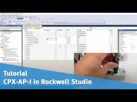 Setting CPX-AP-I-EP-M12 in Rockwell Studio 5000 - Part 2: Web Server on CPX-AP-I EP-M12