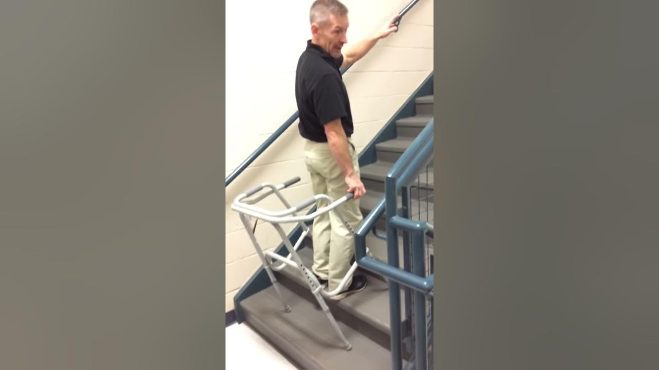 How to use Universal Stair Climbing Walker? - YouTube