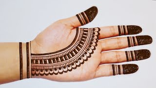 Simple Easy Mehandi design for Beginners|Easy Mehndi designs|Mehandi ka design|Mehandi|Mehndi|महेंदी