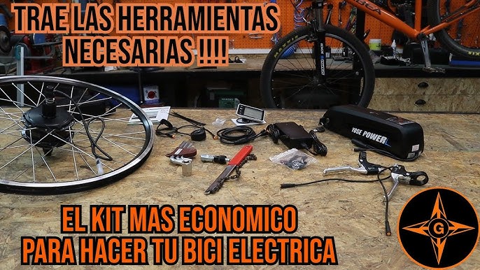 Transforma tu bici en eléctrica con este sencillo pero eficaz kit