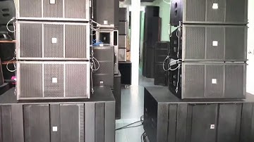 Dàn âm thanh sân khấu line array 40 Vip - Điện Máy Ruby