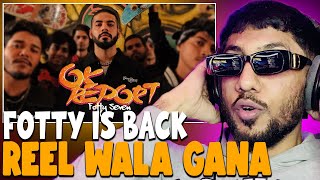 Pakistani Rapper Reacts to OK REPORT FOTTY SEVEN