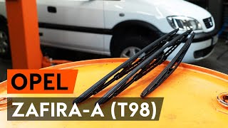 Comment changer Débitmètre d'Air OPEL ZAFIRA A (F75_) - video gratuit en ligne