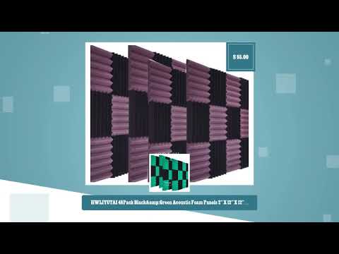 HWLIYUTAI 48Pack Black&Green