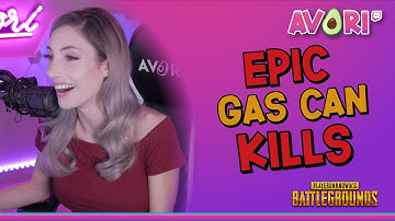 EPIC GAS CAN KILLS | Avori | PUBG Funny Moments