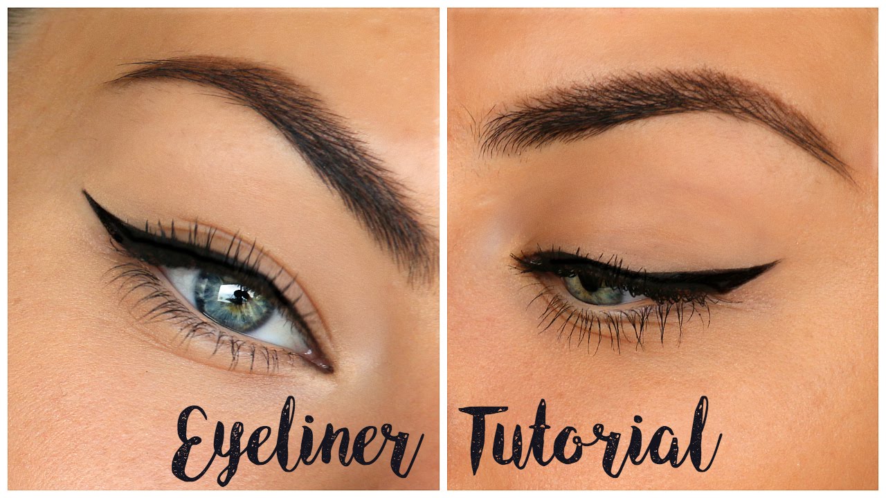 Winged Eyeliner Tutorial For Hooded Eyes My Tips Tricks YouTube