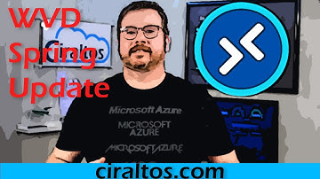 Windows Virtual Desktop (WVD) Spring Update