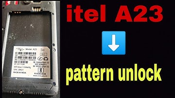 Itel a23 pattern unlock without pc.itel a23 hard reset.