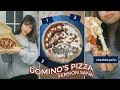 PIZZAS de DOMINO'S  en VERSIÓN SANA! / Borde de Queso, Cabramelizada, NY Meatballs