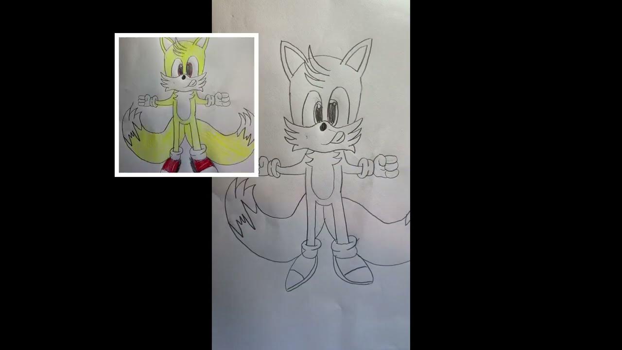 Draw with Mrs. Howard: Super Tails from Sonic the Hedgehog