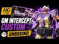 GM INTERCEPT CUSTOM HG 1/144 UNBOXING | GUNDAM THE ORIGIN MSD