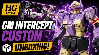 GM INTERCEPT CUSTOM HG 1/144 UNBOXING | GUNDAM THE ORIGIN MSD