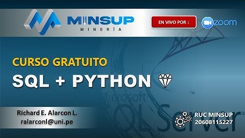 Sesión N°1 | SQL + Python aplicado a la Ingeniería