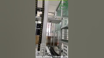 Multi Axis Linear Modules+Electric Grippers are used in Intelligent Pick and Place in Drug Store