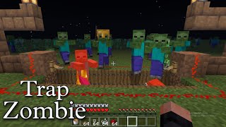 How To Make Zombie Trap In Minecraft