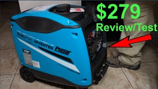 $279 Pulsar 4500 Watt Inverter Generator Review/TEST