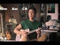 How to Play NASA IYO NA ANG LAHAT - DANIEL PADILLA (GUITAR tutorial) chords and strumming