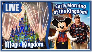 🔴Live: Early Entry Morning at Magic Kingdom! - Rides & More!  - Disney World Livestream