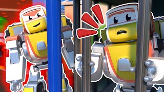 Super ROBOT is stuck in jail! Who is going to catch the EVIL VILLAIN? | Robot & Police Car Transform by Car City Cartoon for Kids 20,448 views 3 weeks ago 32 minutes