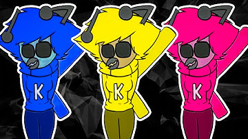 Zero Two Dodging Meme Alphabet Lore Humanized (K vs F)