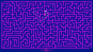Maze Puzzle Challenge with Animated Solution | Difficulty Level 4 | Maze Game No. 133