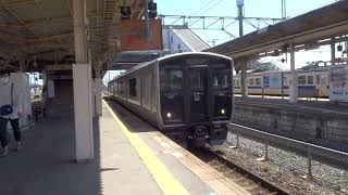 817系VN027編成　普通列車肥前浜行　肥前山口駅発車！