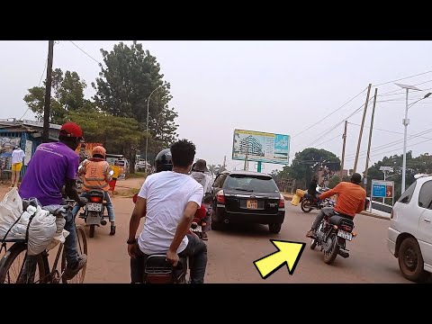 HECTIC KAMPALA Boda Boda Ride To Munyonyo Through Nsambya, Kabalagala, Kansanga, Buziga & Ggaba