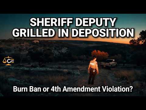 Burn Ban Citation Turns Into an Arrest—After He Complained | Full Deposition