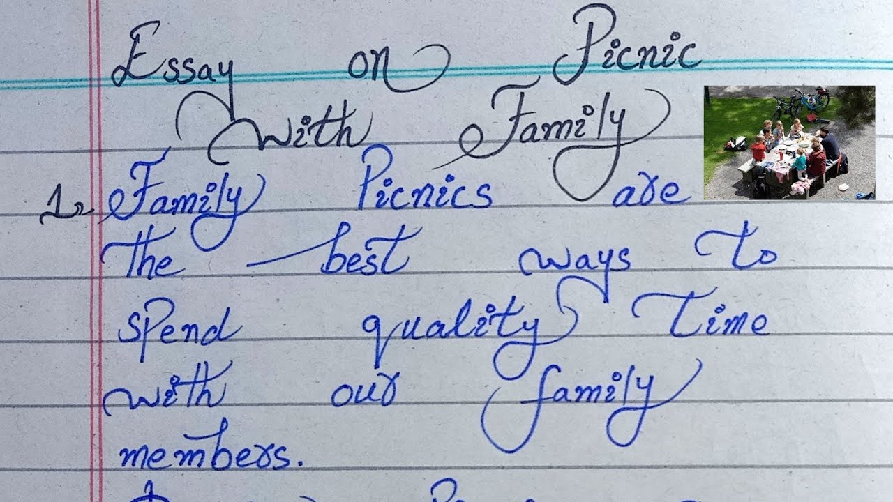 10 Line Essay On ‘Picnic With Family’ In English | Essay on Picnic With ...