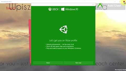 Unity - Build Compile project to Universal Windows Platform (Windows 8 10, Windows Mobile, XBOX One)