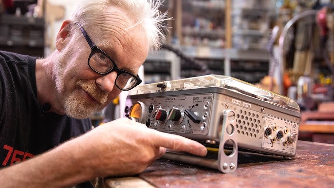 Adam Savage's New Nagra IV-S Vintage Audio Recorder! 