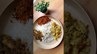 Traditional Rice and Curry recipes shorts viral srilankanfood