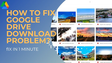 Google Drive Download error solve | Fix in one minute