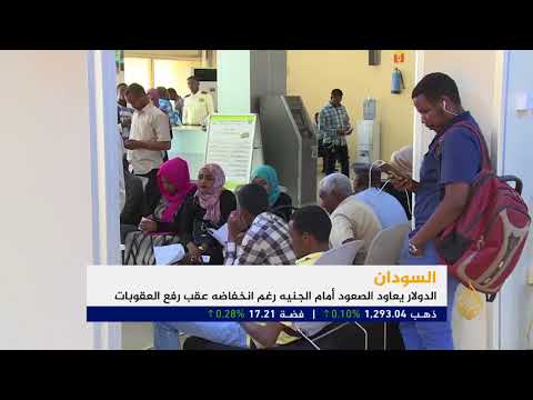 الدولار يعاود الصعود أمام الجنيه السوداني