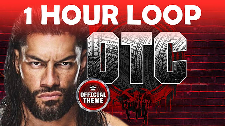 Roman Reigns - "I AM GREATNESS" 1 Hour LOOP (official theme song)