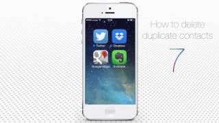 How to Delete Duplicate Contacts on iPhone and iPad (iOS7) screenshot 5
