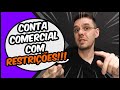 Conta Comercial com restrições! Como resolver? | Facebook ADS