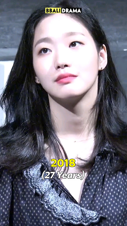 How has Kim Go-Eun's beauty changed over the year