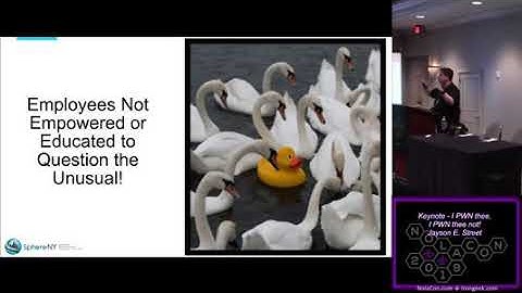 NolaCon 2019 Keynote I PWN thee I PWN thee not Jayson E Street