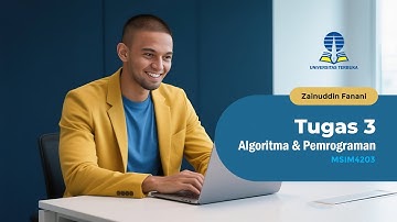 Zainuddin Fanani - Tugas 3 Algoritma Pemrograman, Universitas Terbuka