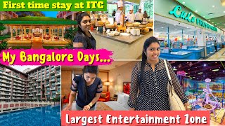 🏨 Bangalore Luxury Hotel-ல் Stay | Lulu Mall & Hypermarket | ITC Gardenia | USA to India | USA VLOG