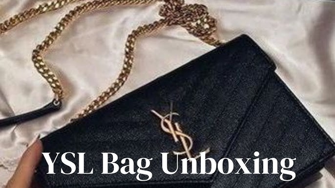 Saint Laurent Toy Loulou Monogram Leather Bag Unboxing Ysl - Youtube