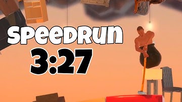 Getting Over it Speedrun 3:27 (Android) 5