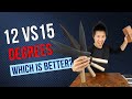 What is the best knife sharpening angle