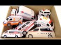 救急車のミニカーがサイレン鳴らして走る！緊急走行⭐️過去動画集
