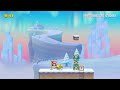 sidespring snow state by oogley 🍄Super Mario Maker 2 ✹Switch✹ #bqo