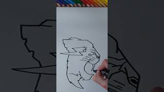 How to draw... the logo from MrBeast✨️ #shorts #art #drawing