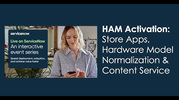 HAM Activation: Store Apps, Hardware Model Normalization & Content Service