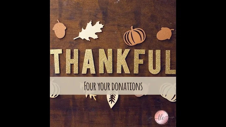Four your donations