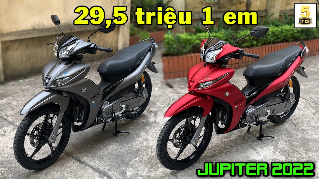 Jupiter 115 FI 2022 ĐÁNG MUA hơn Jupiter Finn 115 2023  29 triệu 1 em  Jupiter 2022  TOP 5 ĐAM MÊ  YouTube